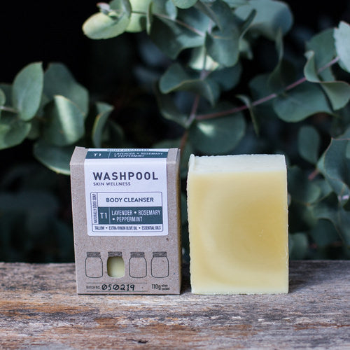 WASHPOOL SUPPLY CO- Lavender, Rosemary & Peppermint Pastured Tallow Soap