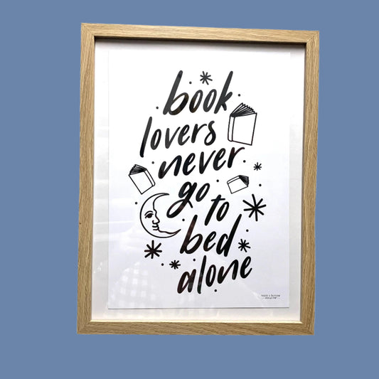 NOOK & BURROW- "Book Lovers" Framed Print