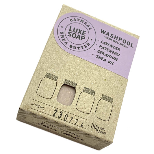 WASHPOOL SUPPLY CO- Lavender and Patchouli Luxury Soap Bar with Oatmeal