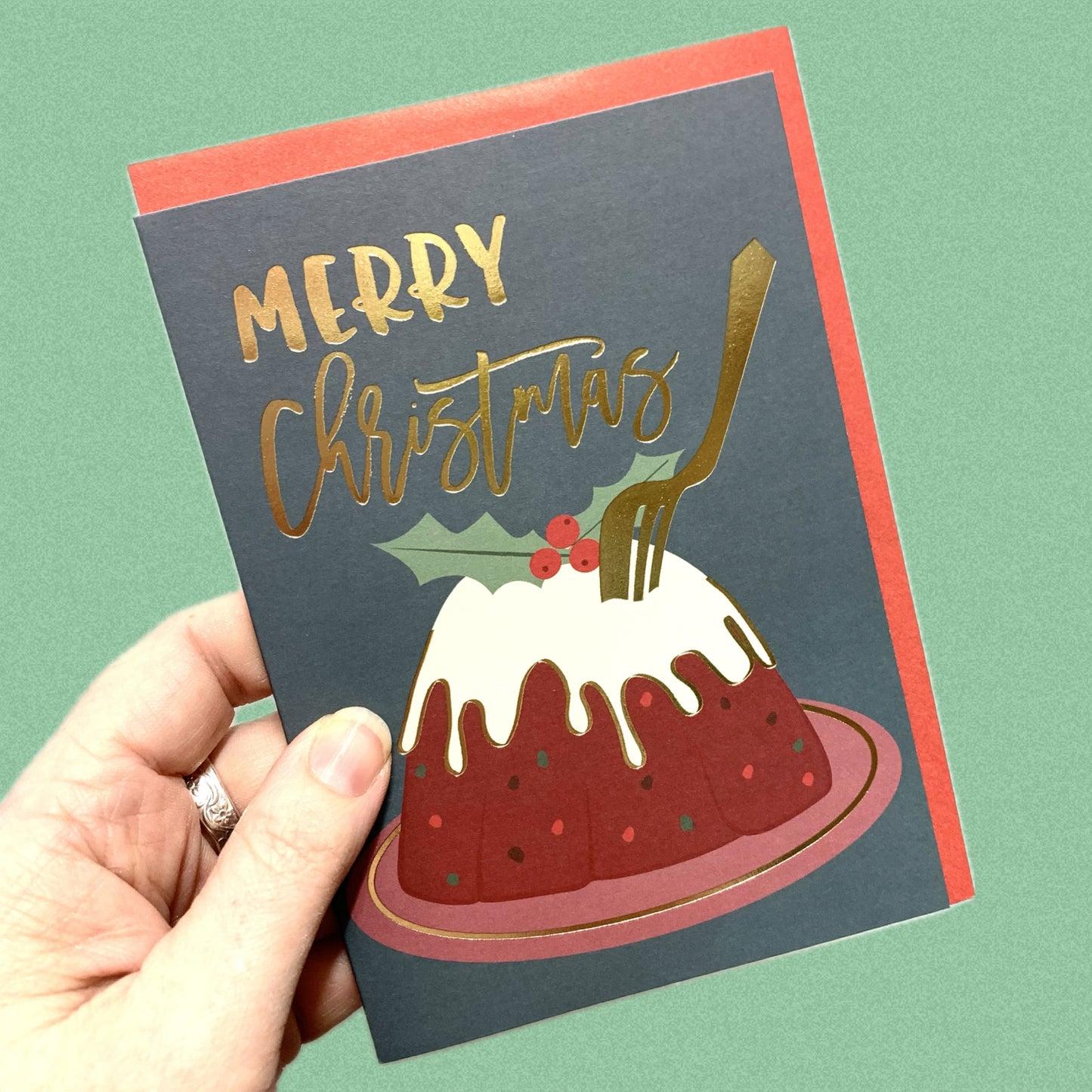 CANDLEBARK CREATIONS - "Christmas Fruit Cake"- CHRISTMAS CARDS