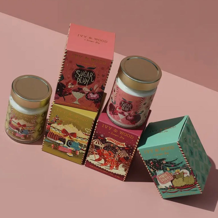 IVY & WOOD - "Gingerbread"-Limited Edition Christmas Candle