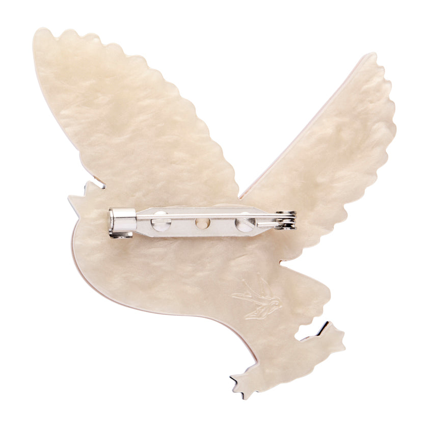 ERSTWILDER - "Otto the Owl" Brooch - MERRY MENAGERIE- CHRISTMAS COLLECTION