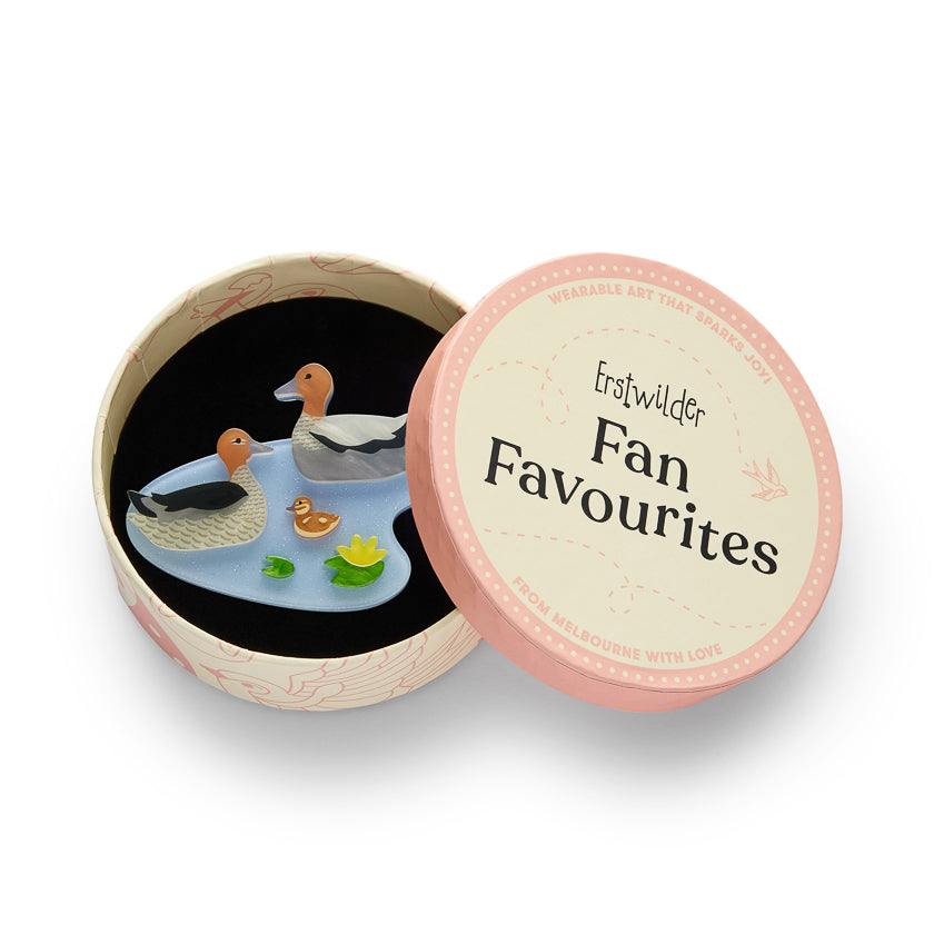 ERSTWILDER - Duck and Drakes Brooch - FAN FAVOURITES COLLECTION