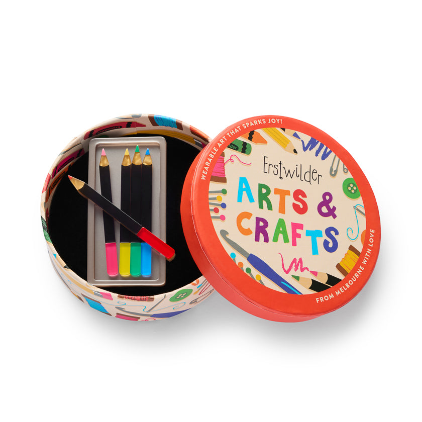 ERSTWILDER - "Colour Me Happy" Brooch - ARTS AND CRAFTS PART 2