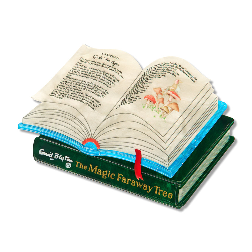 ERSTWILDER - "The Magic Faraway Tree Book" Brooch - Fleur Harris x Enid Blyton - THE MAGIC FARAWAY TREE