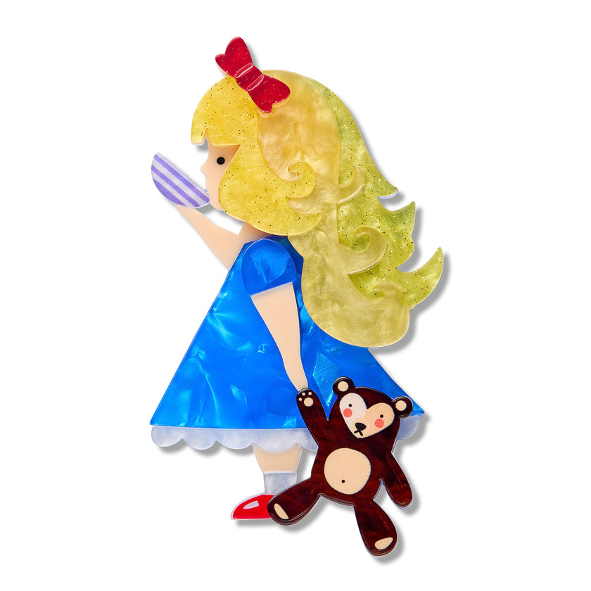 ERSTWILDER - "Just Right" Brooch - Pete Cromer Fairy Tales: Part 2