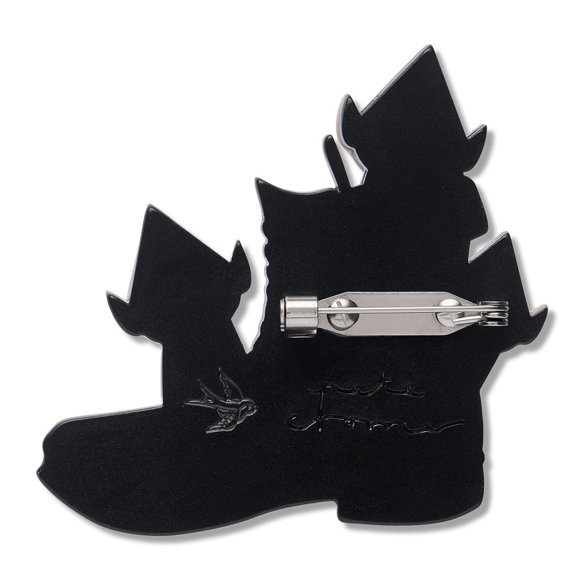 ERSTWILDER - "Business Acumen" Brooch - Pete Cromer Fairy Tales: Part 2