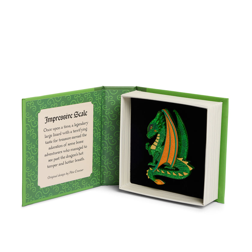 ERSTWILDER - "Impressive Scale" Brooch - Pete Cromer Fairy Tales: Part 2