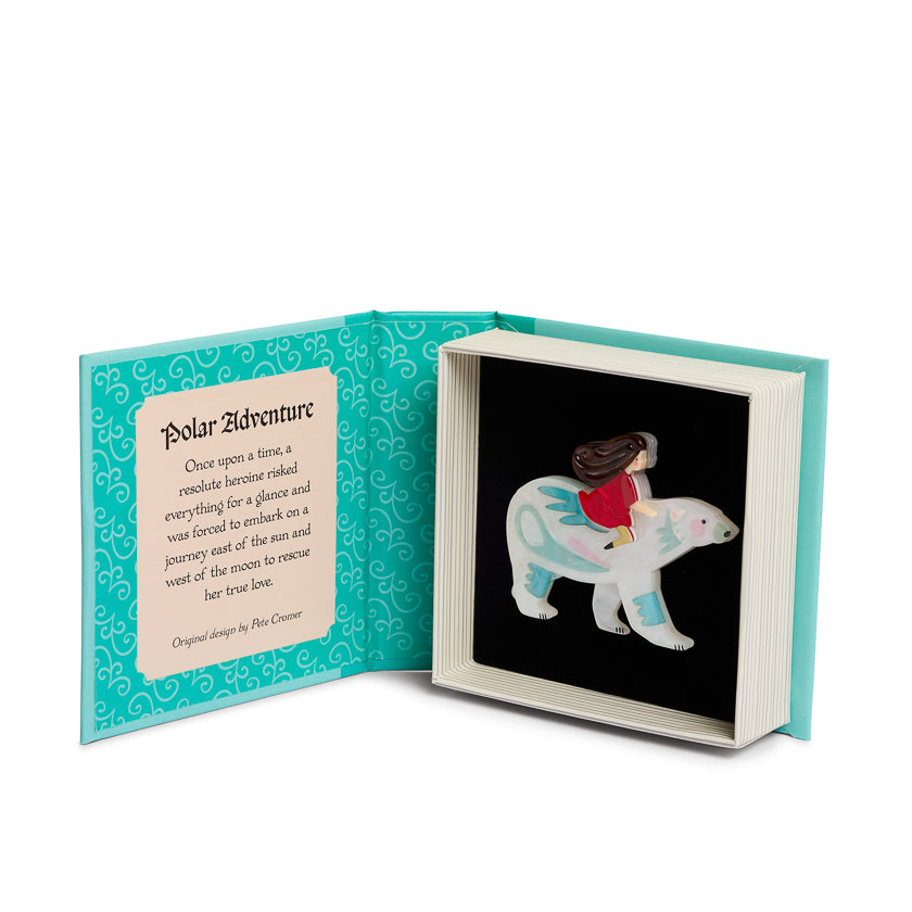ERSTWILDER - "Polar Adventure" Brooch - Pete Cromer Fairy Tales: Part 2
