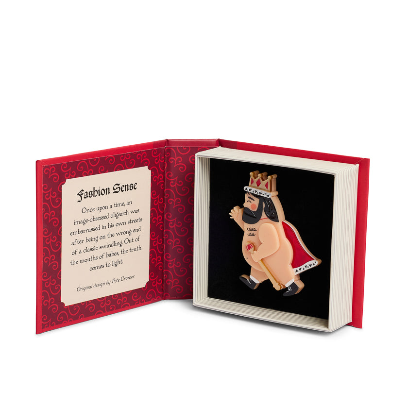 ERSTWILDER - "Fashion Sense" Brooch - Pete Cromer Fairy Tales: Part 2