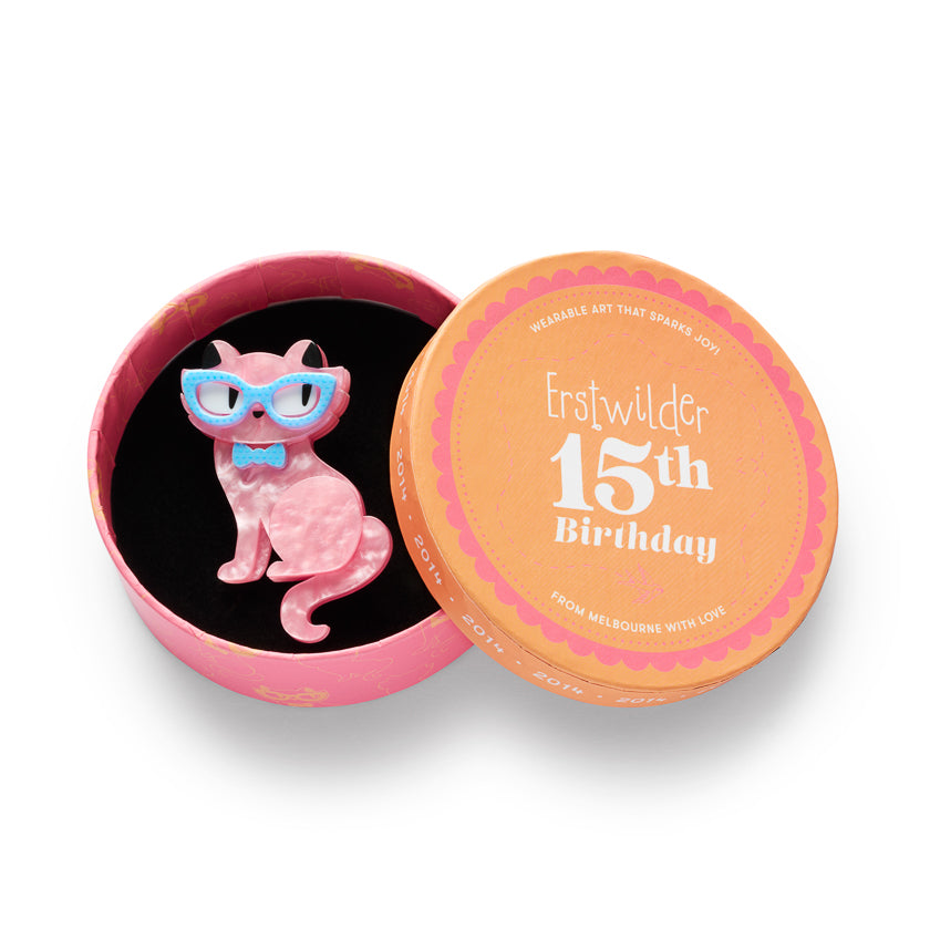 ERSTWILDER - "Elissa the Indie Cat" Brooch - 15th Birthday Fan Favourites