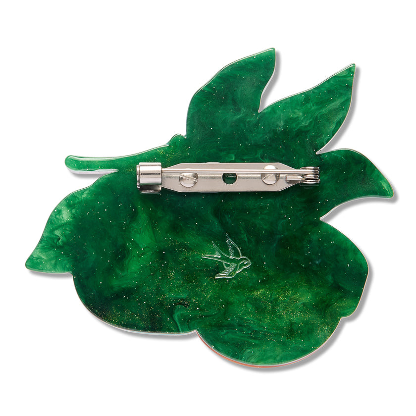 ERSTWILDER - "Orange Crush" Brooch - 15th Birthday Fan Favourites