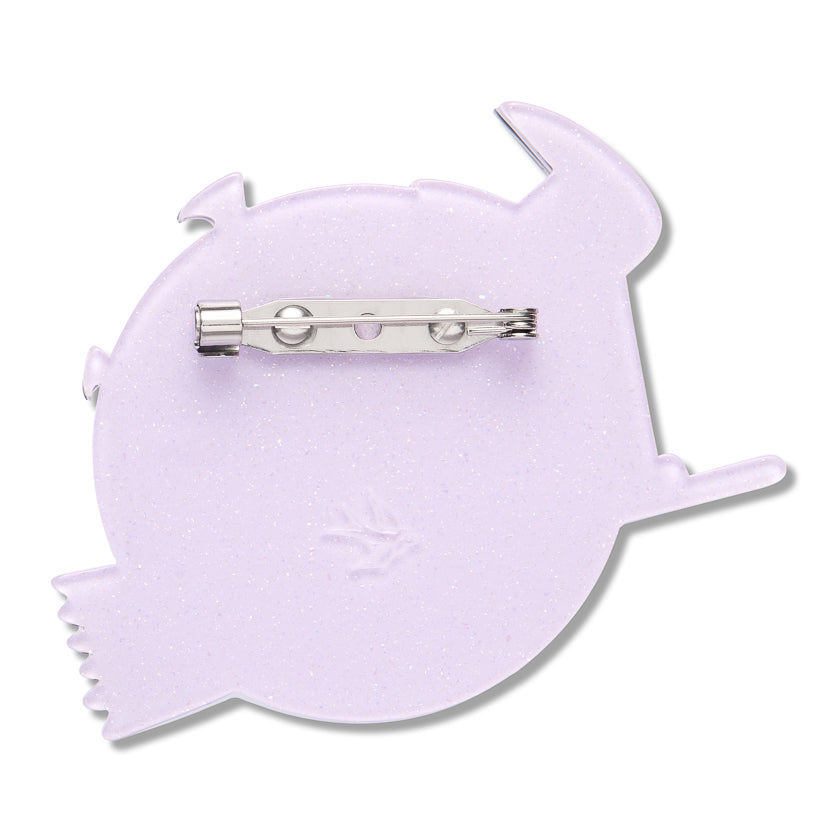 ERSTWILDER - "Familiar Flight" Brooch - Midnight Mischief