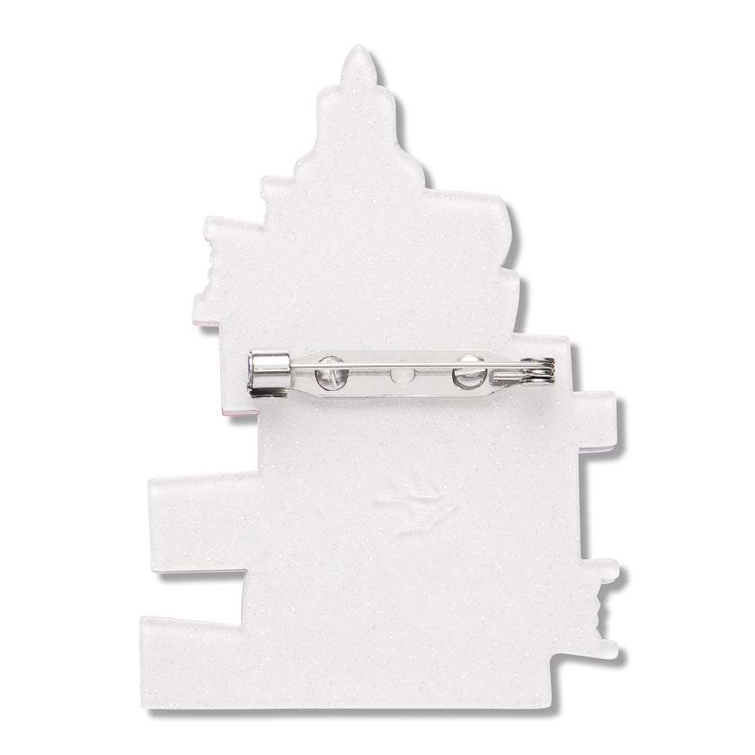 ERSTWILDER - "Midnight Library" Brooch - Midnight Mischief