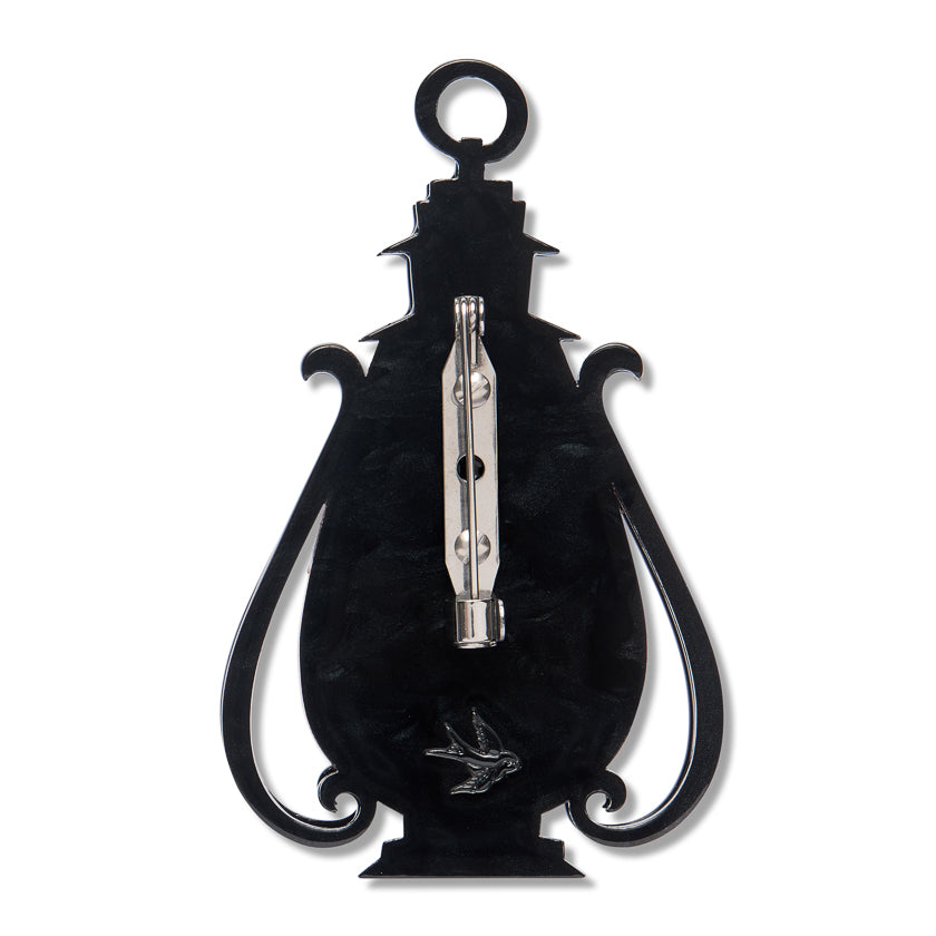 ERSTWILDER - "Glow-Up" Brooch - Midnight Mischief