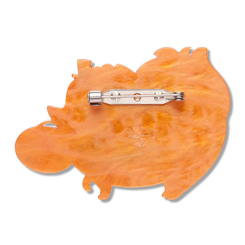 ERSTWILDER - "Count Barkula" Brooch - Midnight Mischief