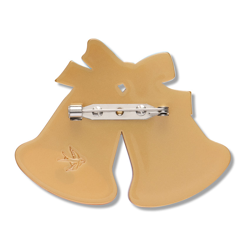 ERSTWILDER - "RINGING TRUE" Brooch - CELEBRATIONS