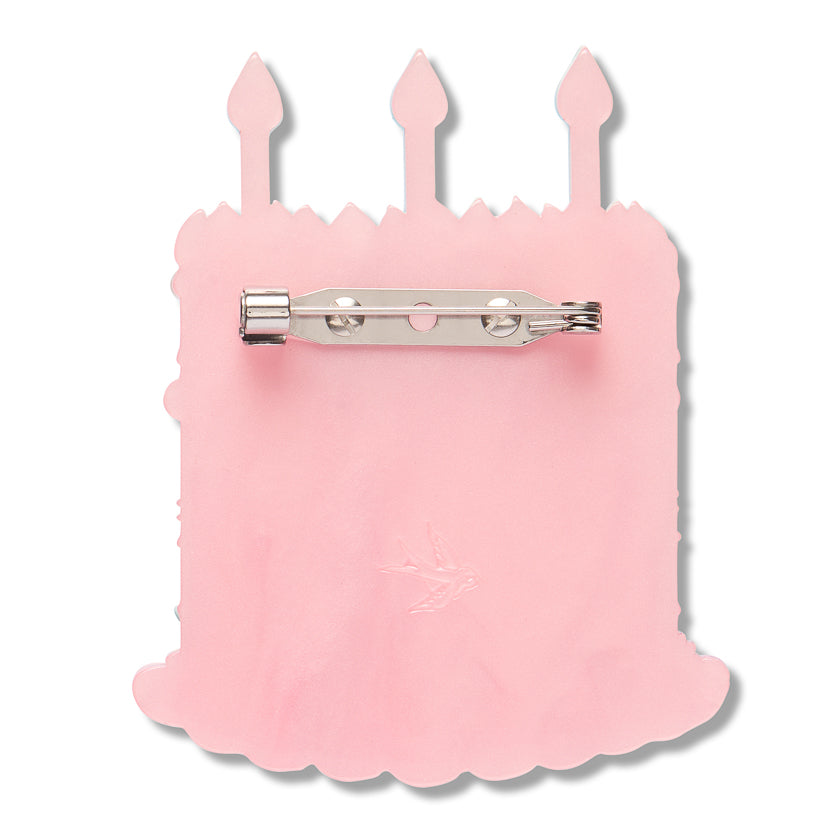 ERSTWILDER - "HIP HIP HOORAY" Brooch - CELEBRATIONS
