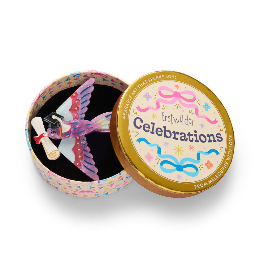 ERSTWILDER - "HIGH HONORS" Brooch - CELEBRATIONS