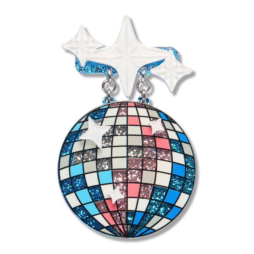 ERSTWILDER - "SATURDAY NIGHT FEVER" Brooch - CELEBRATIONS