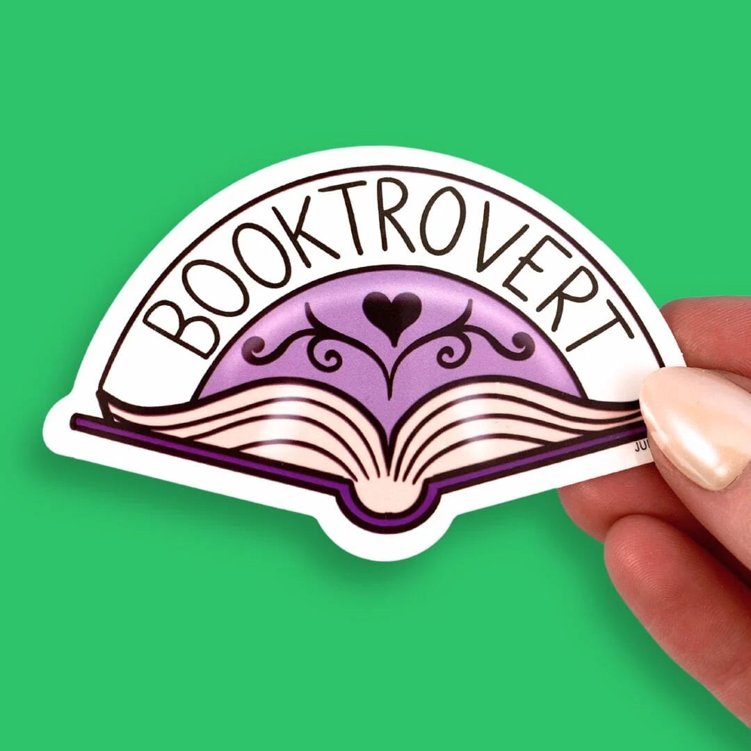 JUBLY-UMPH - "Booktrovert" - Sticker