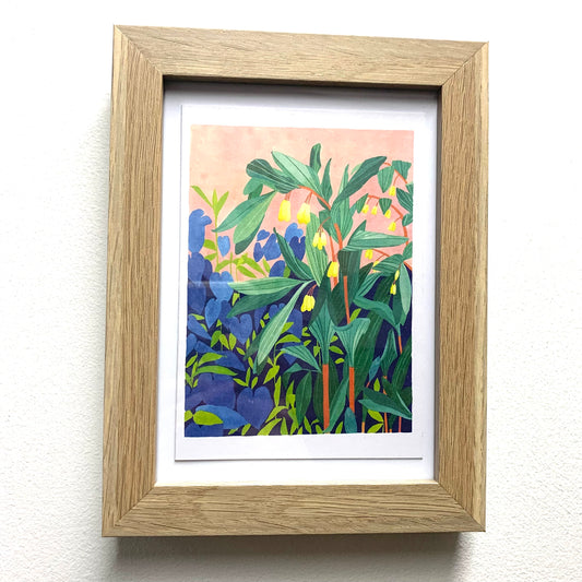 AHD PAPER CO - "Tindale Tropical Garden" - Framed Image By Sarah Strickland