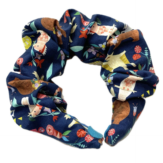 THIS BIRD HAS FLOWN -  BIG SCRUNCHIE CHRISTMAS HEADBANDS- Aussie Animal Christmas