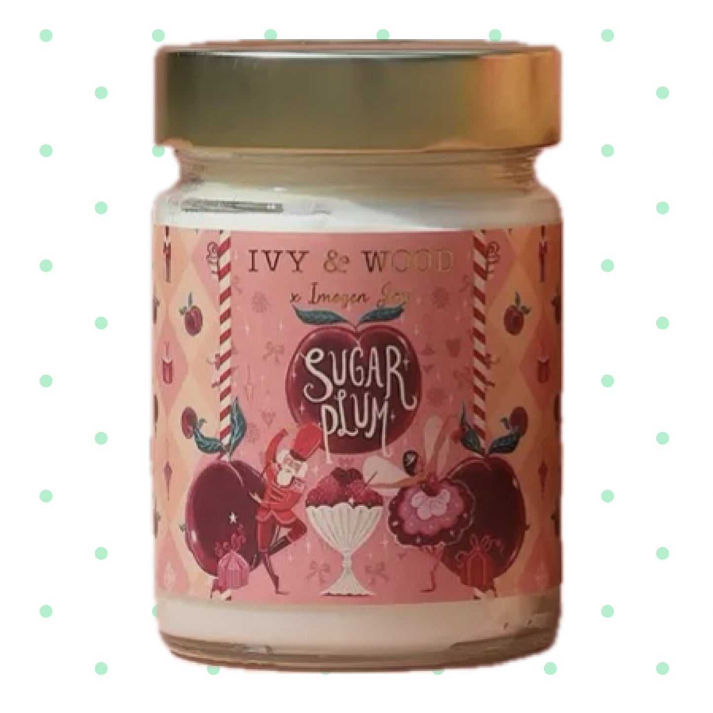 IVY & WOOD - "Sugar Plum"-Limited Edition Christmas Candle