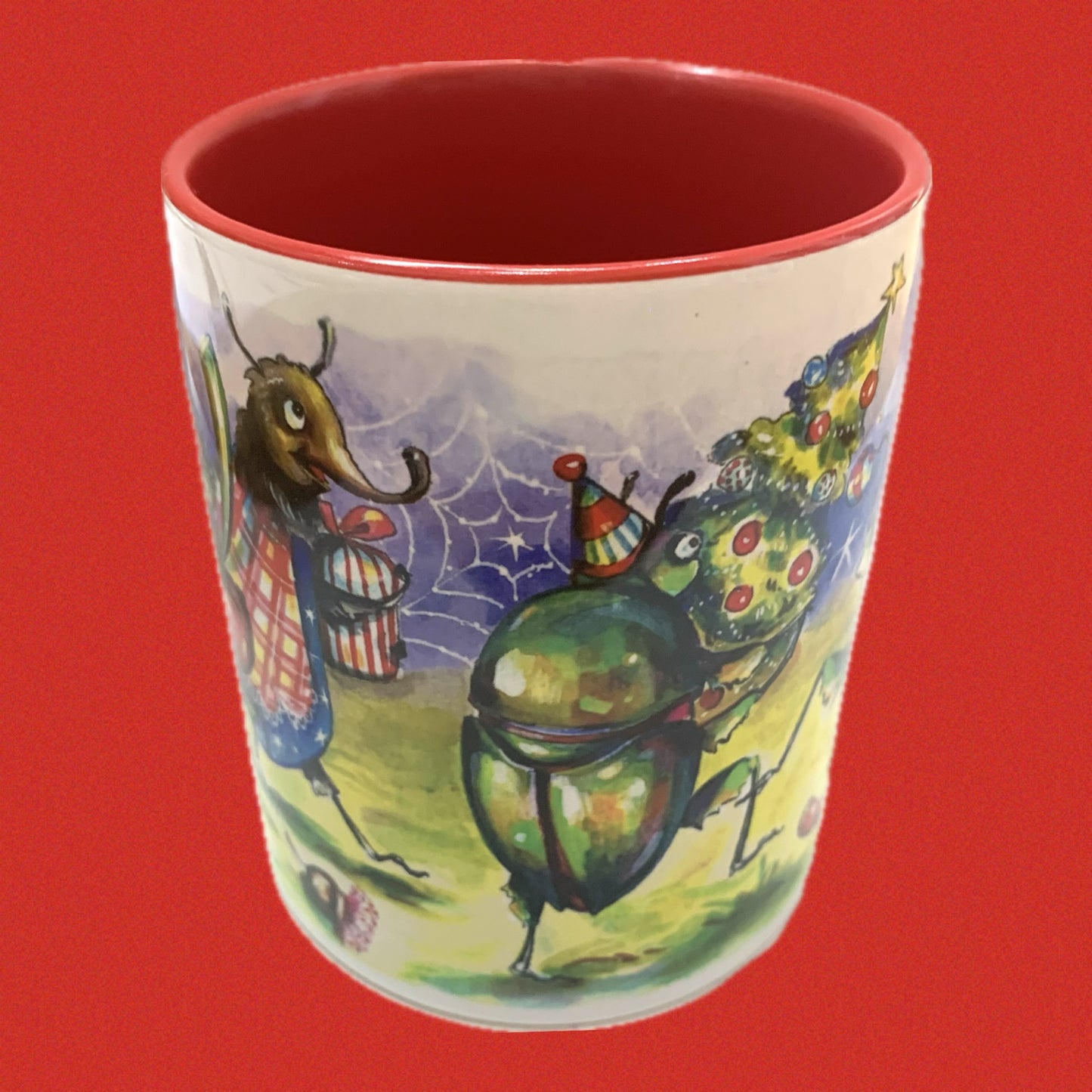 HAYLEY GILLESPIE - "Christmas Beetles"- CHRISTMAS MUG