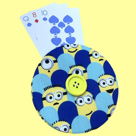 OH SEW ROSY: Playing Card Holders- MINIONS