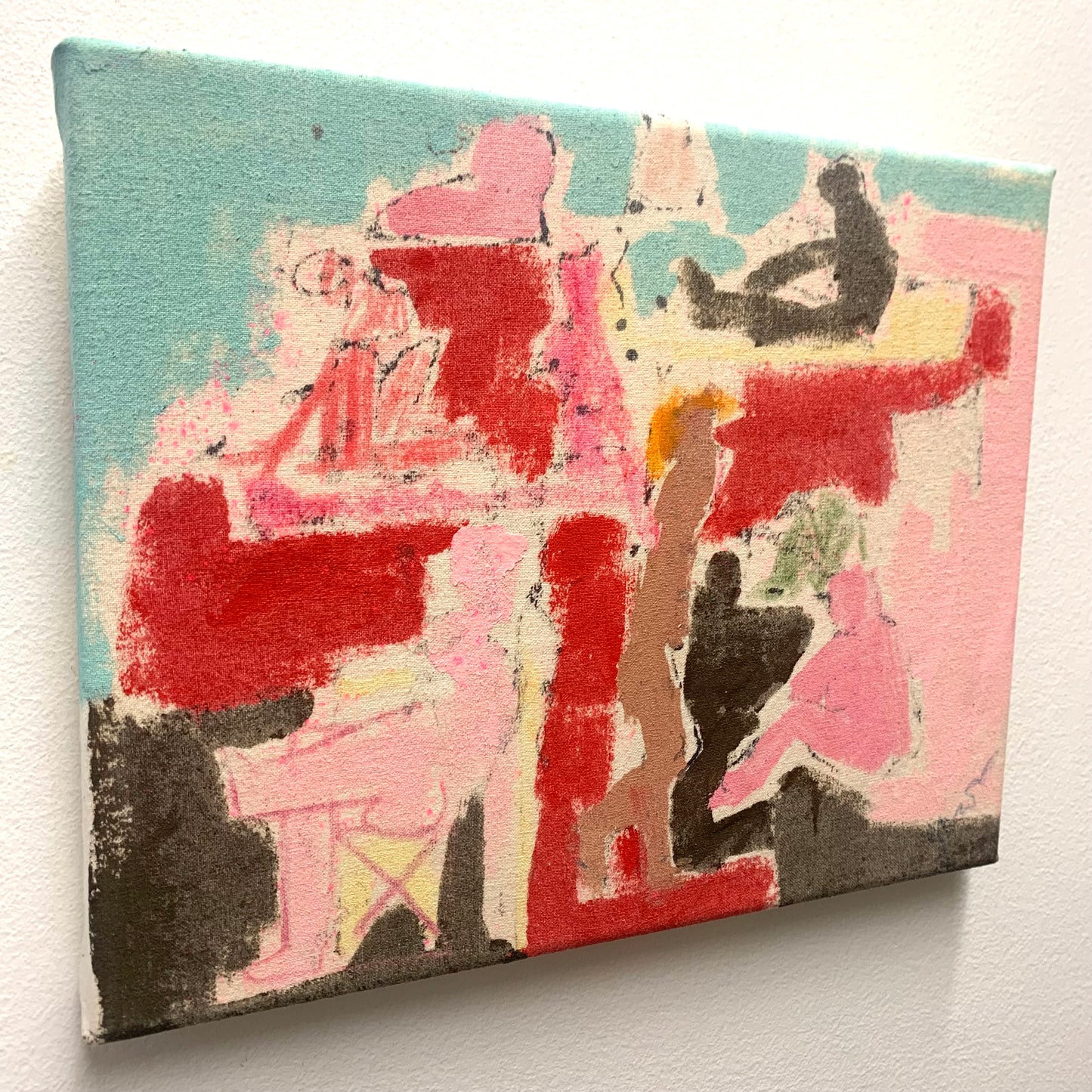 JULIE POULSEN ARTWORK - "Heat" - Small Painting
