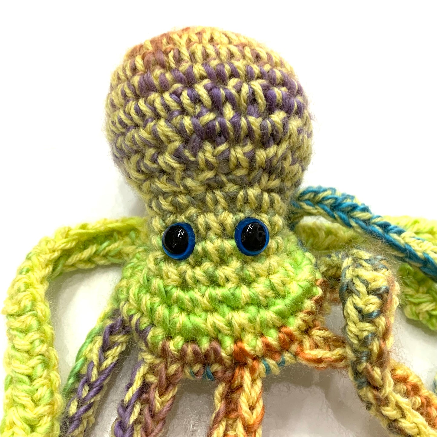 BEAKNITS- Multicoloured #1- CROCHETED OCTOPUS