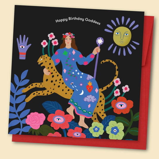 PAPERNEST - "Happy Birthday Goddess Card" Card