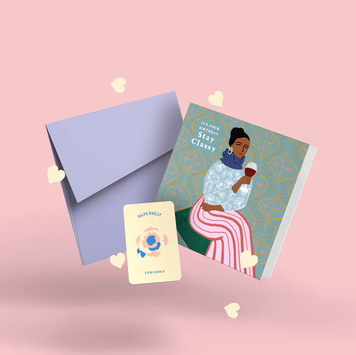 PAPERNEST - "Stay Classy" Birthday Card