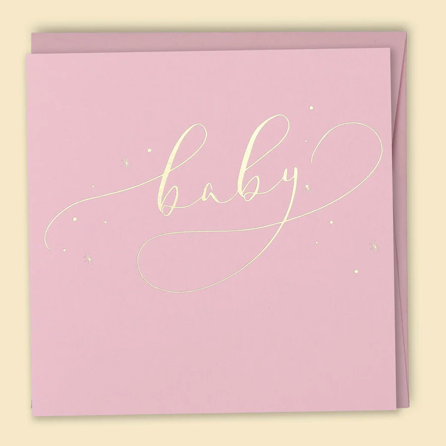 PAPERNEST - Baby Constellations Card Pink