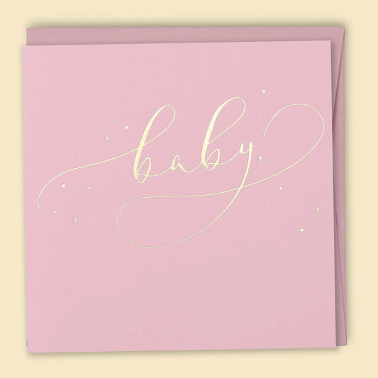 PAPERNEST - Baby Constellations Card Pink