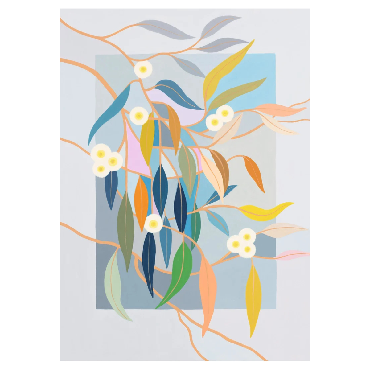 CLAIRE ISHINO- MEDIUM LIMITED EDITION A4 PRINTS- "Branching Out"