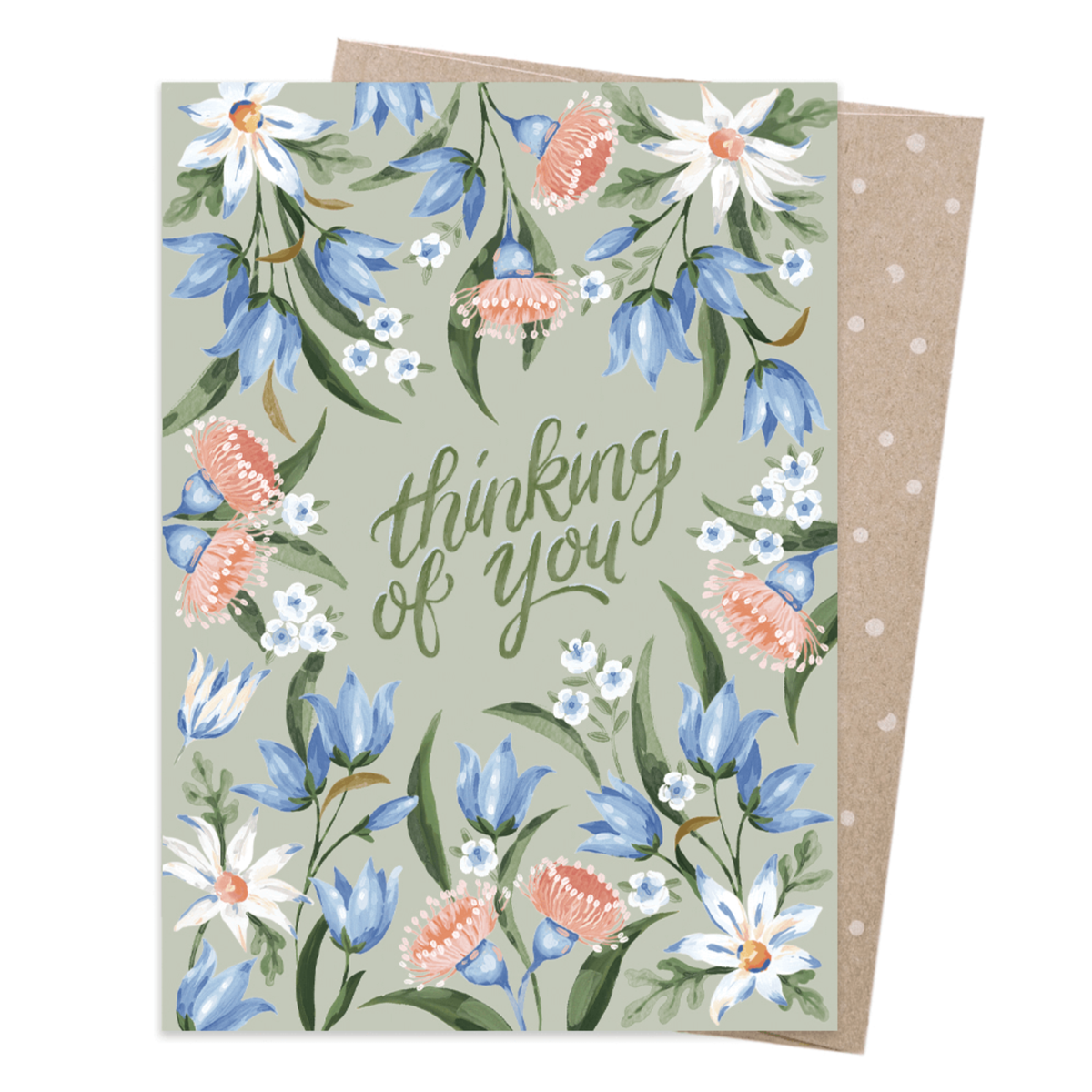EARTH GREETINGS- Thinking of You Bluebells