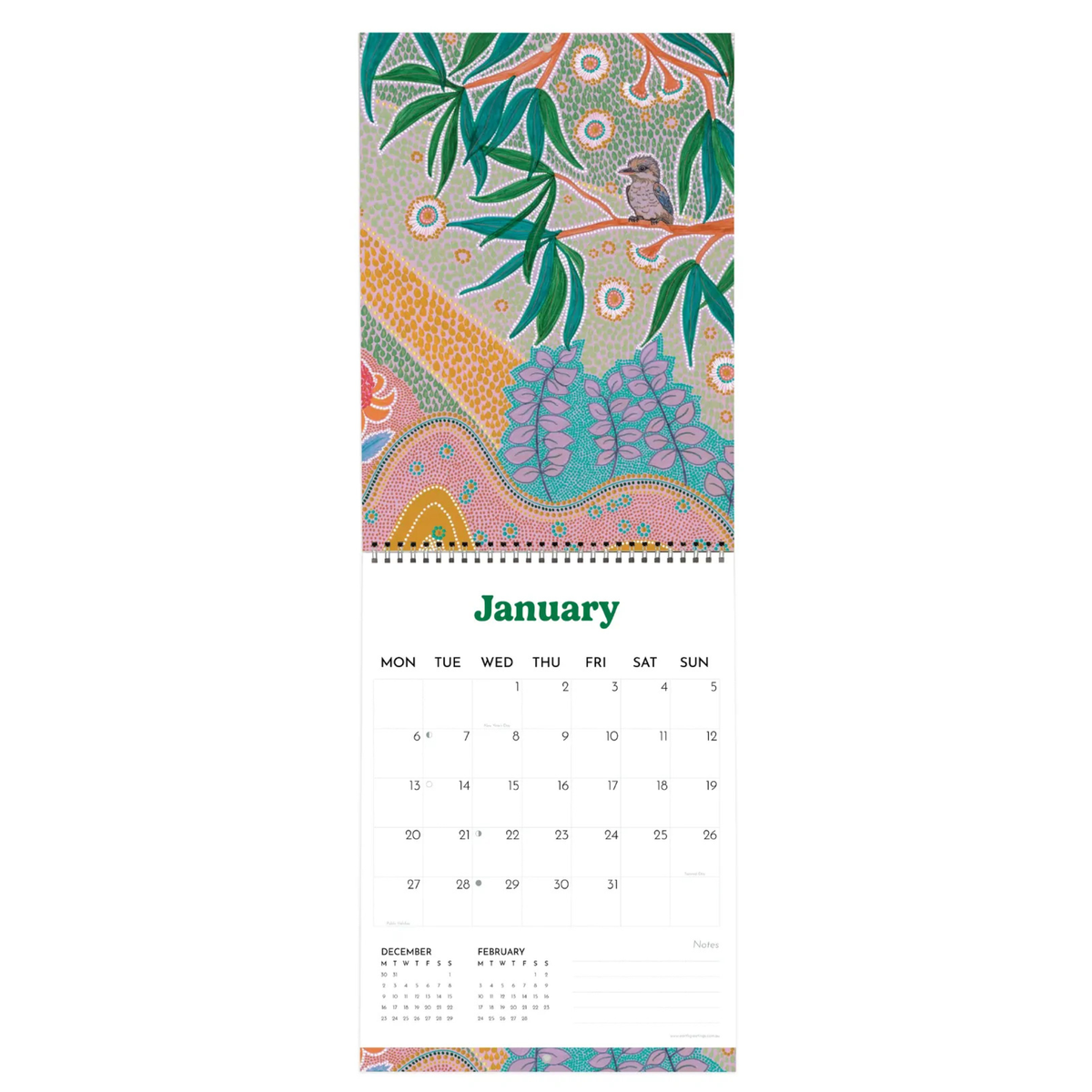 EARTH GREETINGS - 2026 CALENDAR