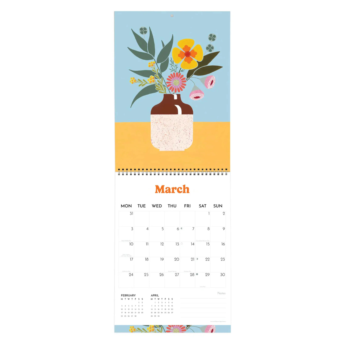 EARTH GREETINGS - 2026 CALENDAR