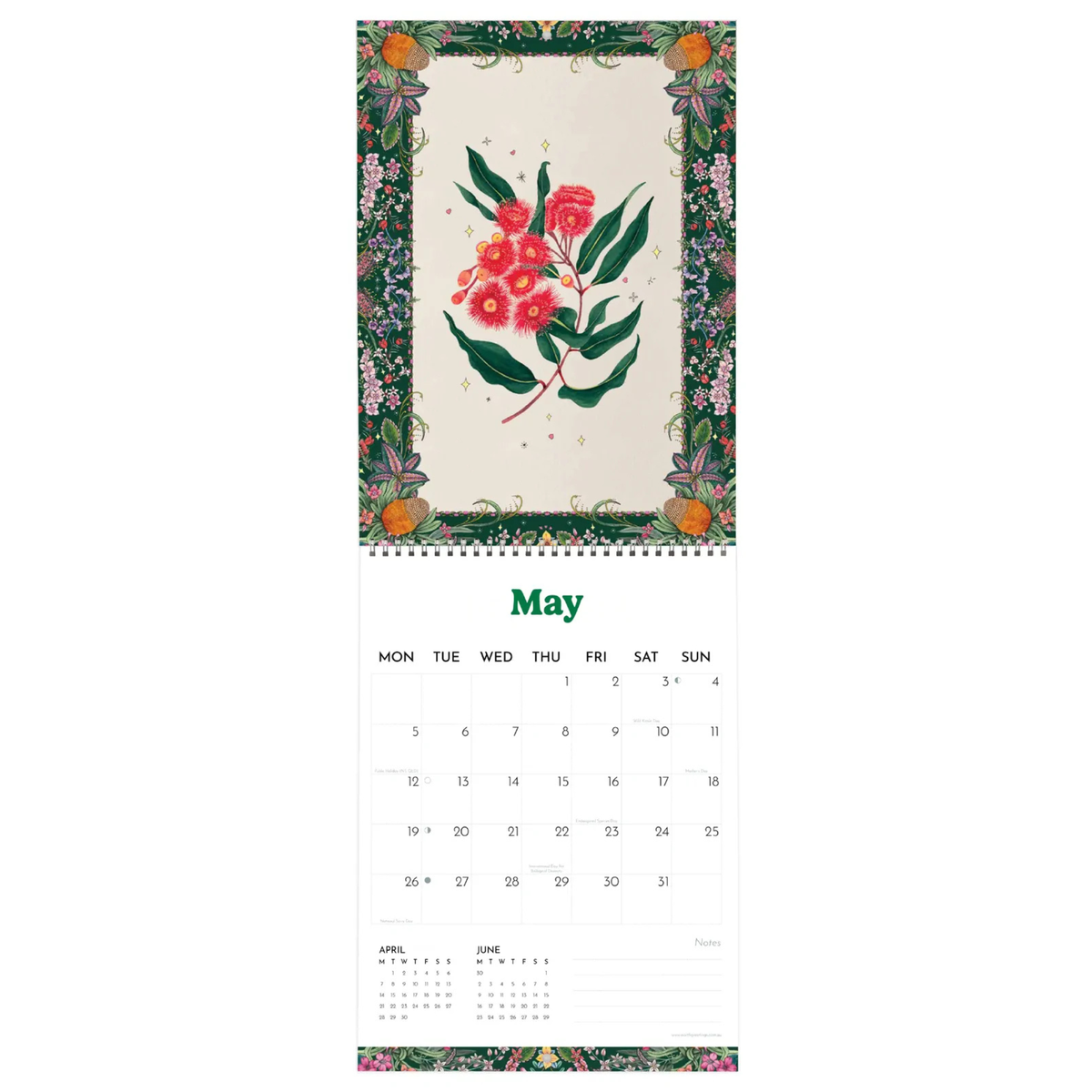 EARTH GREETINGS - 2026 CALENDAR