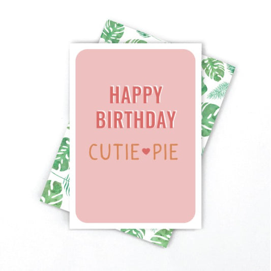 CANDLE BARK CREATIONS - Cutie-Pie Birthday Card