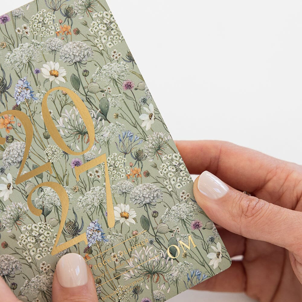 BESPOKE LETTERPRESS - 2027 Pocket Planner - Willowmere