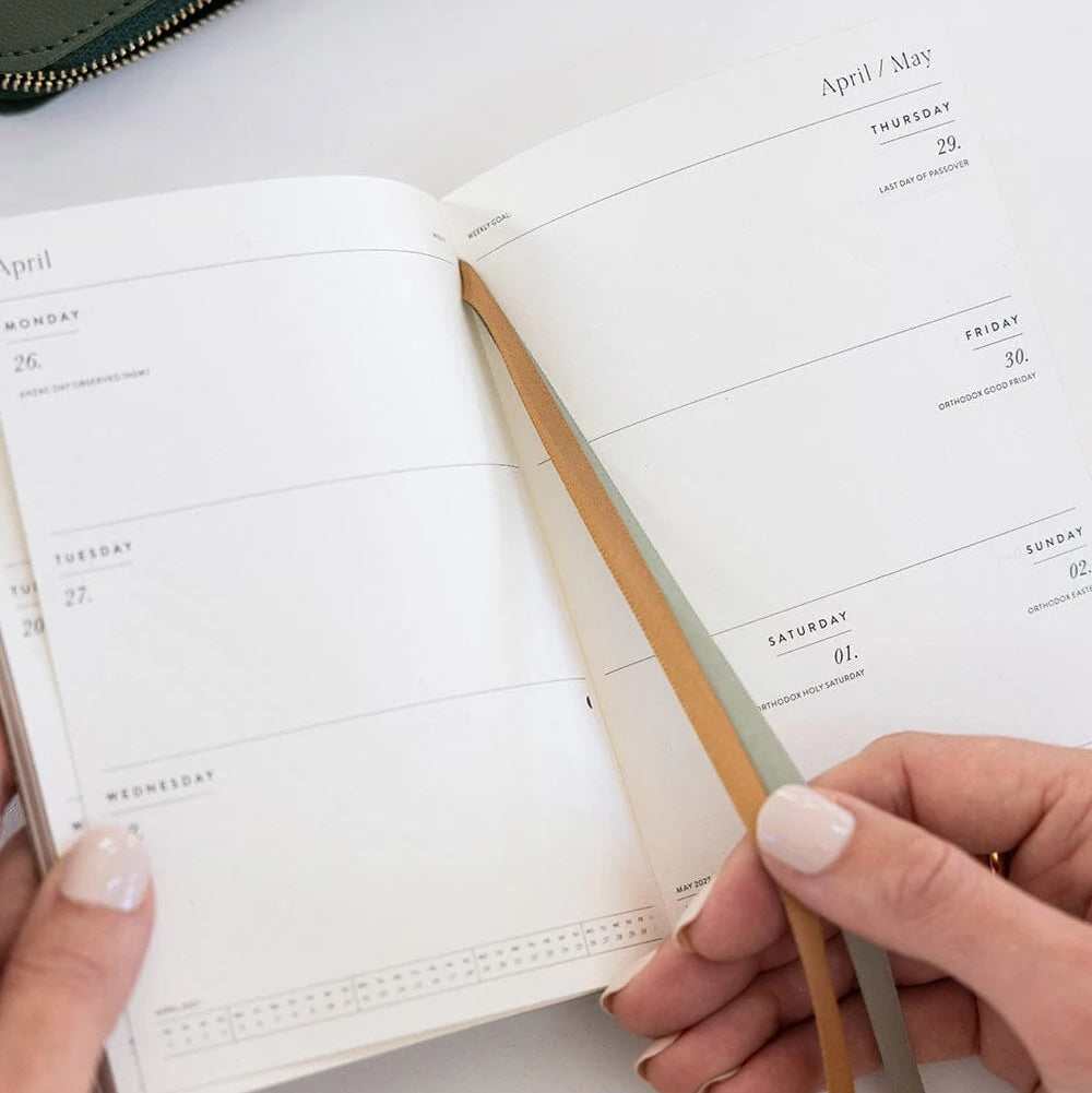 BESPOKE LETTERPRESS - 2027 Pocket Planner - Willowmere