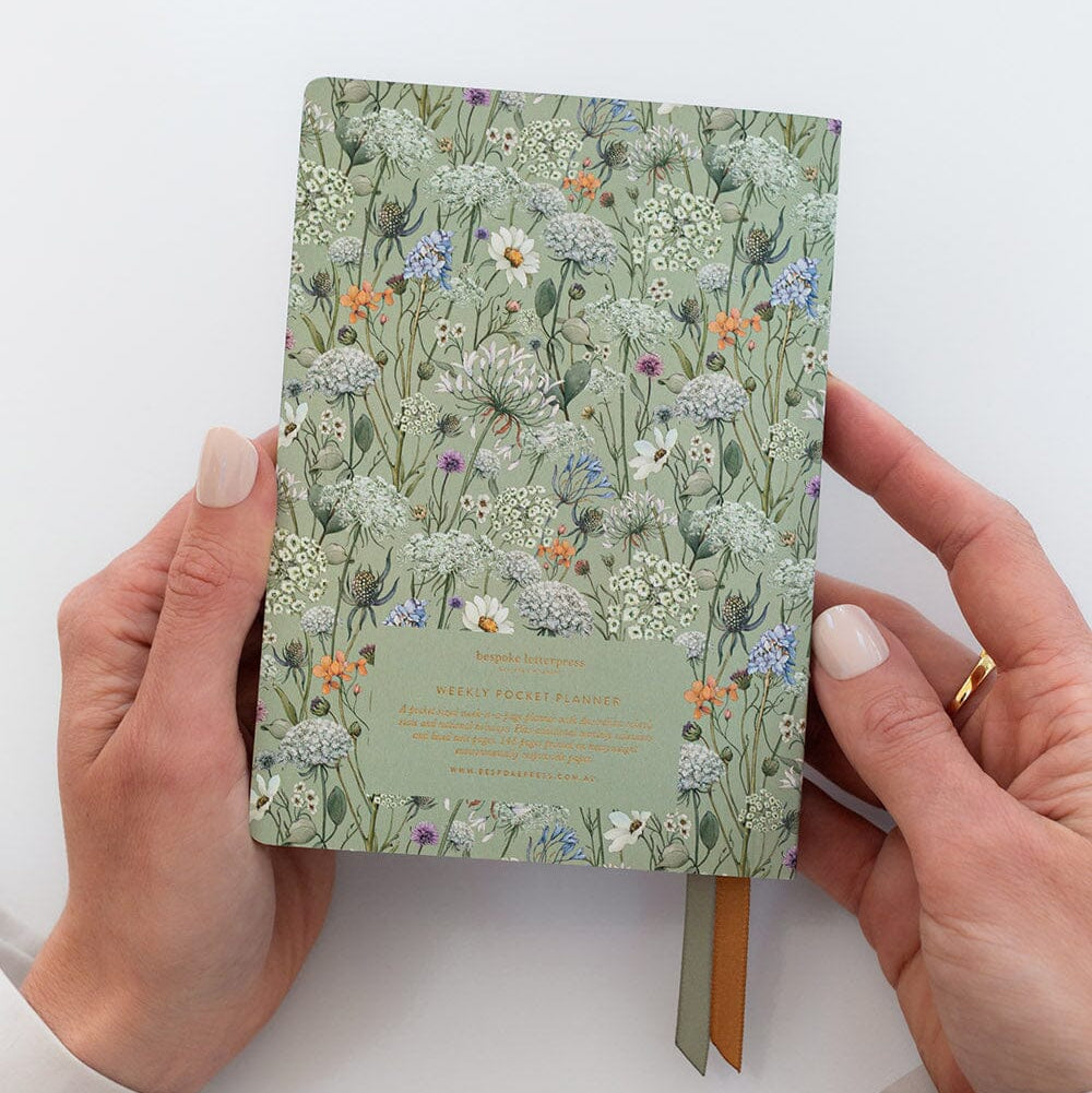 BESPOKE LETTERPRESS - 2027 Pocket Planner - Willowmere