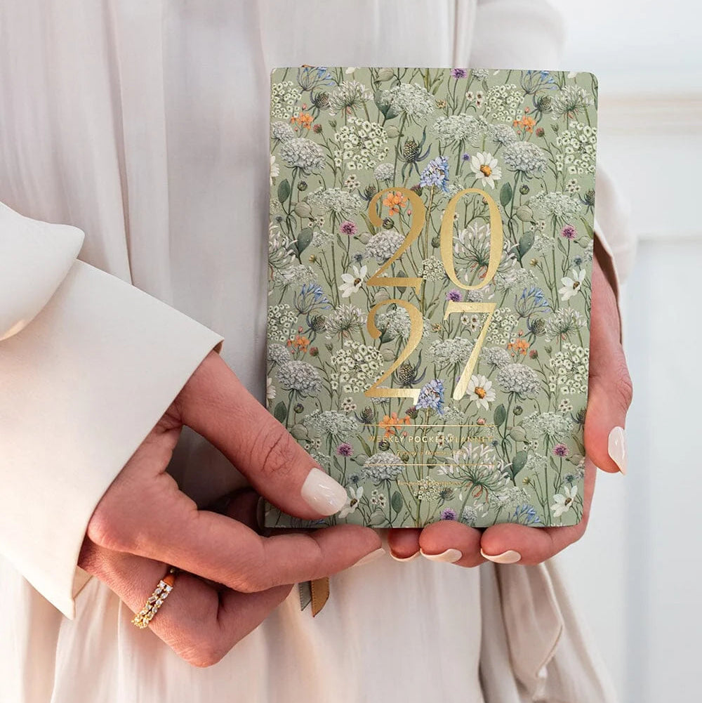 BESPOKE LETTERPRESS - 2027 Pocket Planner - Willowmere