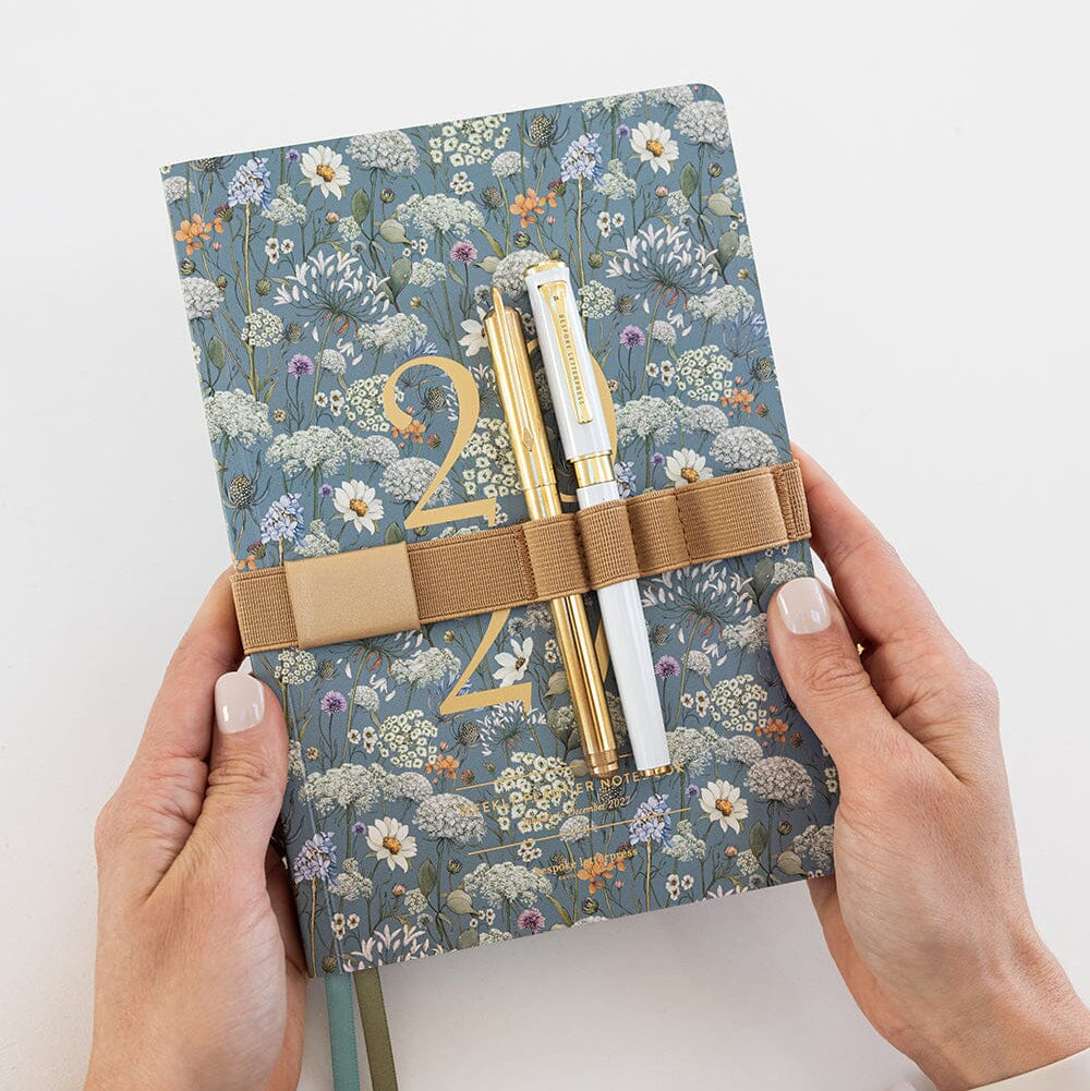 BESPOKE LETTERPRESS - 2027 Weekly Planner Notebook - Willowmere