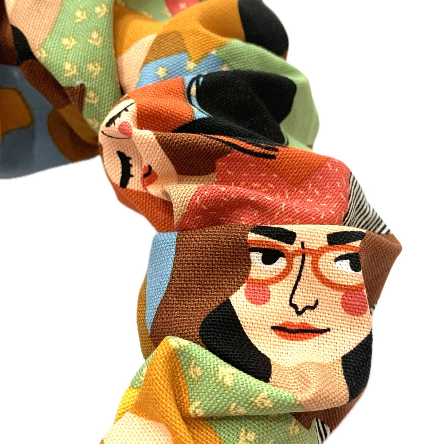 MAKIN WHOOPEE - "Diverse Faces II" - JUMBO SCRUNCHIE HEADBANDS