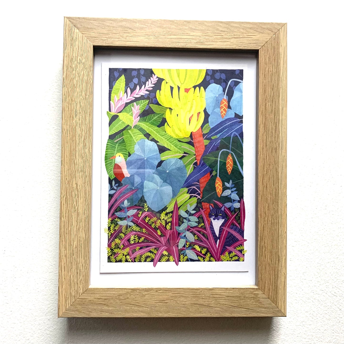 AHD PAPER CO - "Eli's Jungle" - Framed Image By Sarah Strickland