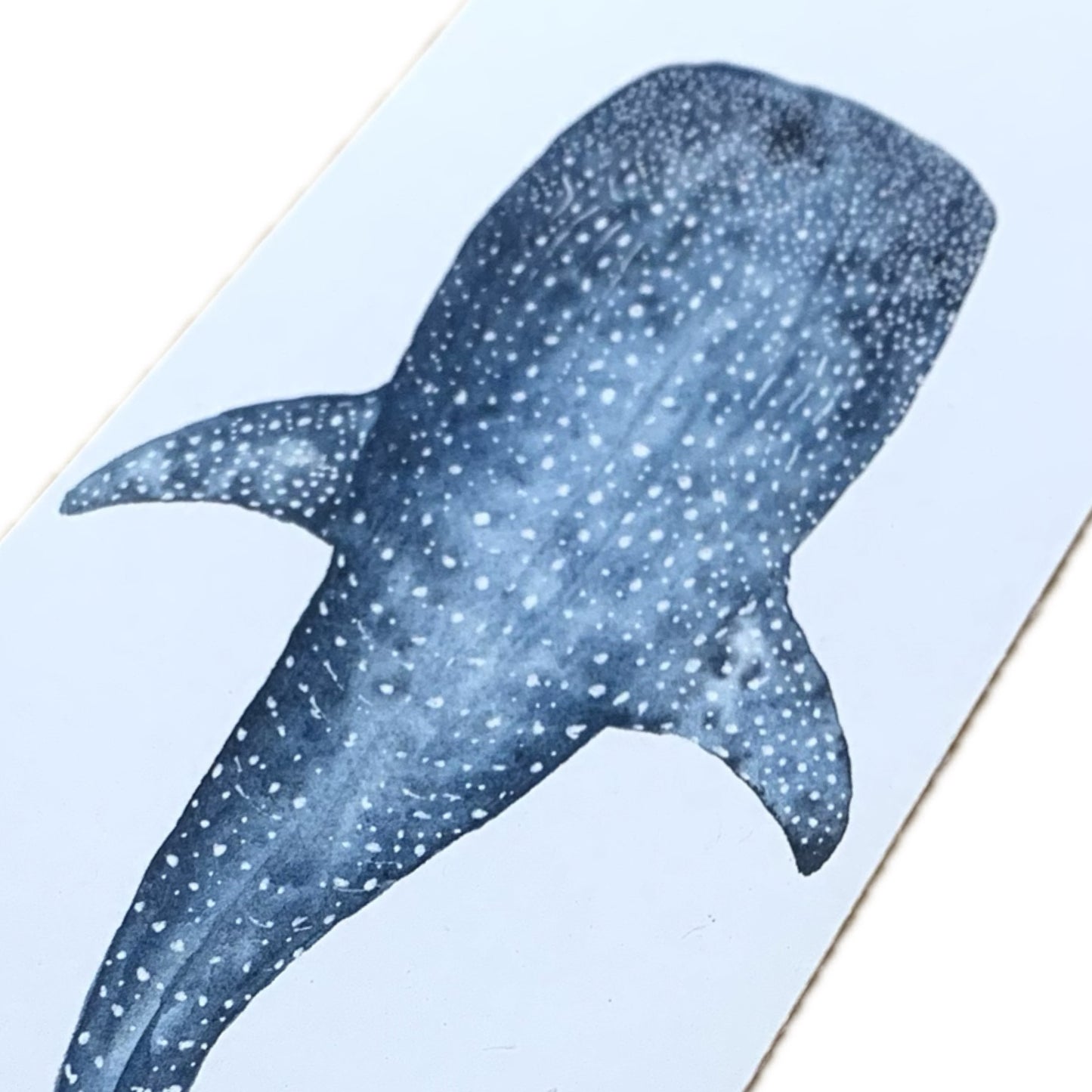 Shanna Trees Creations- "Whale Shark" Bookmark- White Paper